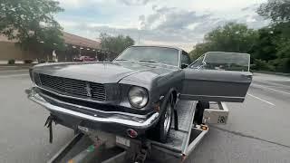Picking up my 66 Mustang coupe