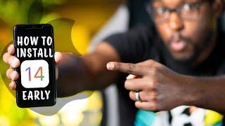 HOW TO INSTALL iOS 14 BETA EARLY! (STEP BY STEP)