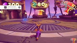 Spyro the Dragon - How make a level 'Gnasty's Loot' unlock? (I'm in the Money! Trophy)