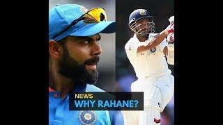 Why is Virat Kohli favouring Rohit Sharma instead of Ajinkya Rahane?