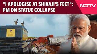 PM Modi Latest News | "I Apologise At Shivaji's Feet": PM In Maharashtra On Statue Collapse