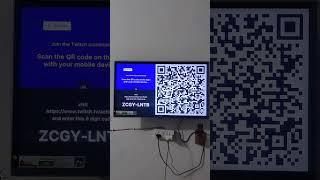 How to Get Twitch Activation Scan QR code on TV? #lgtv #twitchtv