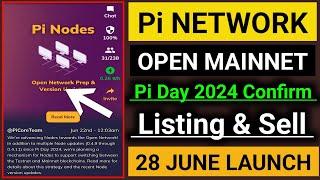 Pi Network New Update/Pi Open Mainnet Date/Pi Coin Price Prediction/Pi Network Nodes Update/#picoin