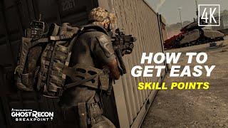 Ghost Recon Breakpoint Skill Points - HOW TO GET THEM FAST In 2 MINUTES and EASY 2022