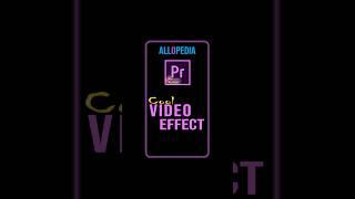 Easy Cool video effect in Premiere Pro | Premiere Pro Basic Tutorial in Hindi #short