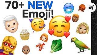 70+ New Emoji coming to iOS/watchOS/macOS!