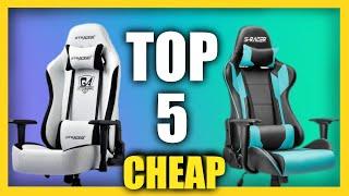 Best Cheap Gaming Chairs  2024 - Top 5 -  (Budget Friendly)