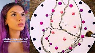 *60 Minutes* Text To Speech  ASMR Satisfying Art || @Bailey Spinn || POVs Tiktok Compilations 2024