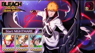 Nightmare Guild Quest Soul Reaper Ranged Clear 27s Left  ICHIGO 5/5 & ORIHIME! Bleach Brave Souls