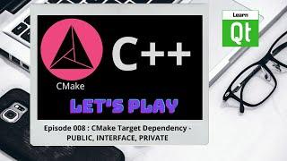 CMake-Episode 008 : Target Dependencies - PUBLIC, INTERFACE AND PRIVATE | CMake Starts Here