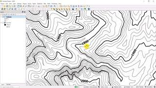 QGIS Contours and Contour Labels