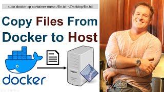 Copy a file in a Docker container to your local host machine