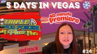 I Hit Two Handpays in 10 Minutes at Red Rock  #videopoker,#casino,#gambling