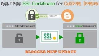 How to enable https on blogger with custom domain