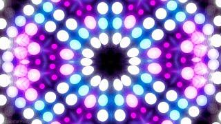 Colorful Club Strobe Lights Disco Party Background 