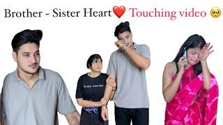 Brother ~ Sister heart touching video️| brother-sister love || Shubham || tiyaa #foryou #trending