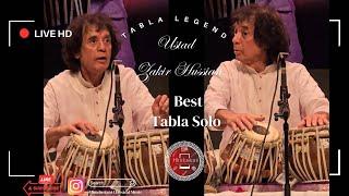 Tabla Legend Ustad Zakir Hussain Best Tabla Solo.