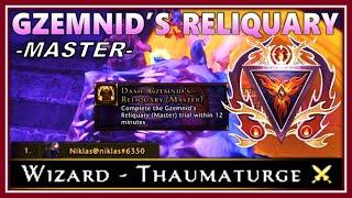 DASH: Gzemnid's Reliquary (Master) Wizard #1 Dps PoV (Niklas) Very Smooth P6 - Neverwinter M25