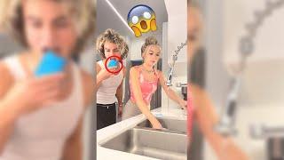 EATING SPONGE PRANK ON GIRLFRIEND - #Shorts