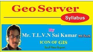 video 1: Geo Servers  Syllabus