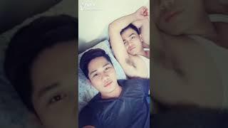 Pinoy Bi-Couple Sweet Kiss