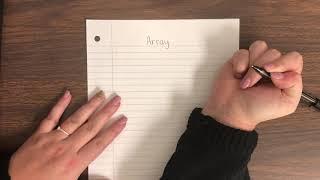 How to Draw an Array