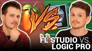 FL Studio VS. Logic Pro Challenge | ft. Arcade