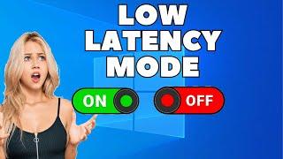 Low Latency Mode On vs Off | Nvidia Control Panel