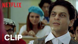 Shah Rukh Khan's Introduction to the Class | Main Hoon Na | Netflix India