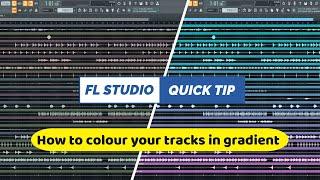 Gradient Coloring In FL Studio 20 |  Gradient Colour Channels and Patterns in FL Studio in Hindi