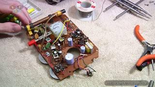 GE P968A AM/SW Radio - Part 2 - Board Removal & Inspection