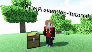 Kurzes GriefPrevention-Tutorial | Veteranen-Server von Crocodileandy [deutsch]