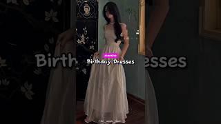 Aesthetic birthday dresses from meesho #asthetic #dress #meesho #fashion #outfit /follow formore