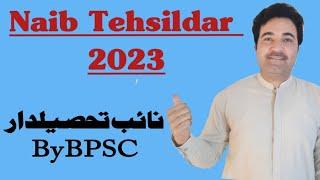 How to Pass Naib Tehsildar 2023 Exam | نائب تحصیلدار کی تیاری | Naib Tehsildar 2022 by BPSC/PPSC