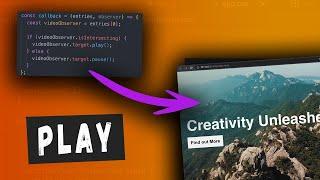 Learn to code a cool Video Background with HTML/CSS & JavaScript (Optional)