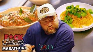 ACTION BRONSON TRIES THE MOST UNIQUE PASTAS (EXTENDED CUT) | FTD