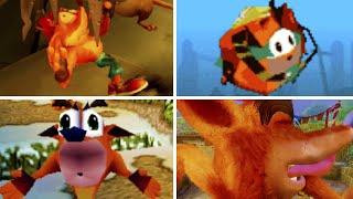 Evolution of Death Animations in Crash Bandicoot Games (1996-2021)