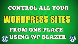 Manage Multiple Wordpress Sites From One Dashboard - WP Blazer