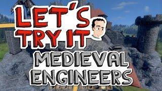 Let's Try it - Medieval Engineers - Castle Demolition Time