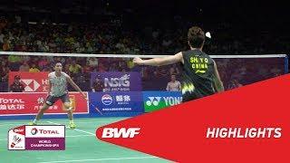 TOTAL BWF World Championships 2018 | Badminton MS - F - Highlights | BWF 2018