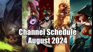 Rainy Day Variety Show- August 2024 Channel Schedule