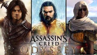 9  ПАСХАЛОК и ИНТЕРЕСНЫХ ВЕЩЕЙ в Assassin's Creed: Odyssey (Аквамен, Принц Персии, Байек из Сивы)