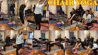 CHAIR YOGA ‍️