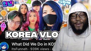 JOEY SINGS REACTS TO What Did ITSFUNNEH & KREW Do in KOREA?