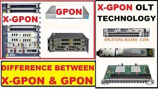 what is the difference between  XGPON AND GPON