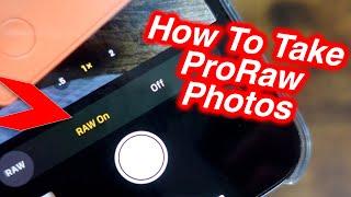 How Take Raw Photo With iPhone 12 Pro & Pro Max - Enable & Use Apple Pro Raw