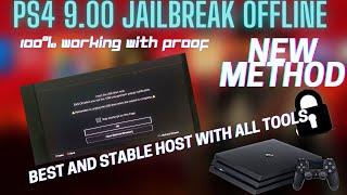 Ps4 9.00 jailbreak best and stable new host offline