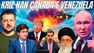 Yo atake Etazunikonfli an ikrèn! Trump konfime - panik Kanada - Tansyon nan Venezuela