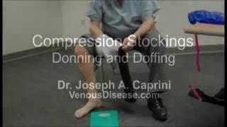 Donning and Doffing Compression Stockings