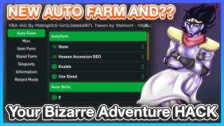 [NEW] Your Bizarre Adventure Script GUI / Hack - AUTO FARM, AUTO STAND & MORE *PASTEBIN 2021*